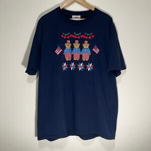 Vintage USA Bear Graphic Tee size 2XL